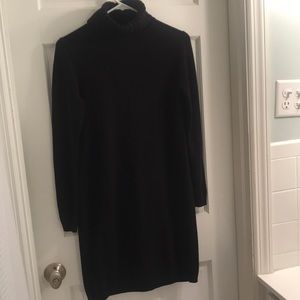 Warm and flattering J crew turtle neck dress